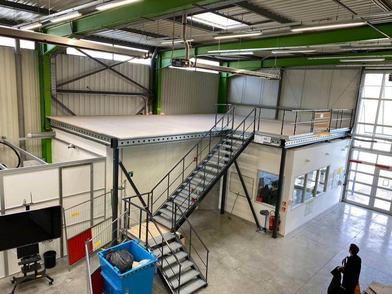 Mezzanines industrielles à Lyon : Gagnez en espace de stockage avec nos installations
