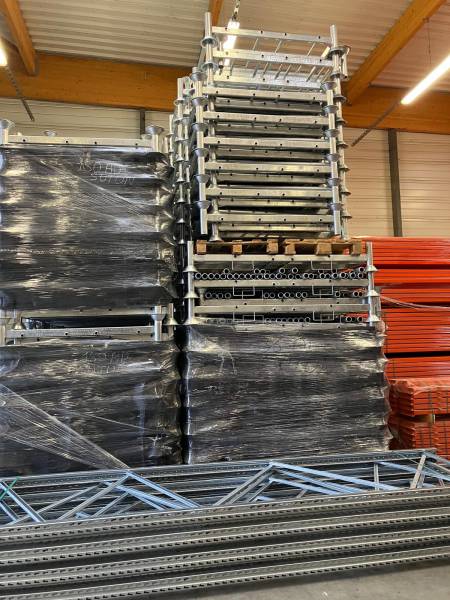 Rayonnage métallique galvanisé pour charges hétérogènes en milieu humide à Annemasse