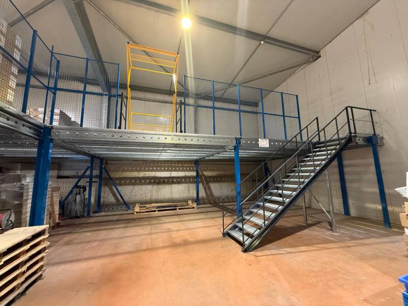 Plateforme mezzanine en Haute Savoie